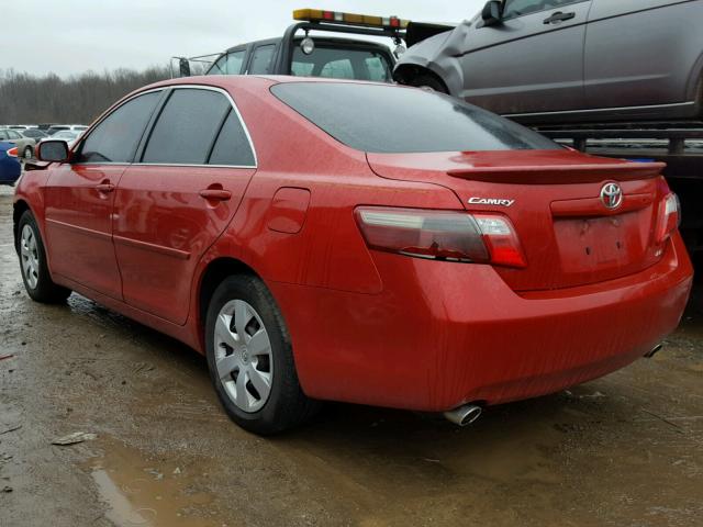 4T1BK46K97U041146 - 2007 TOYOTA CAMRY NEW RED photo 3