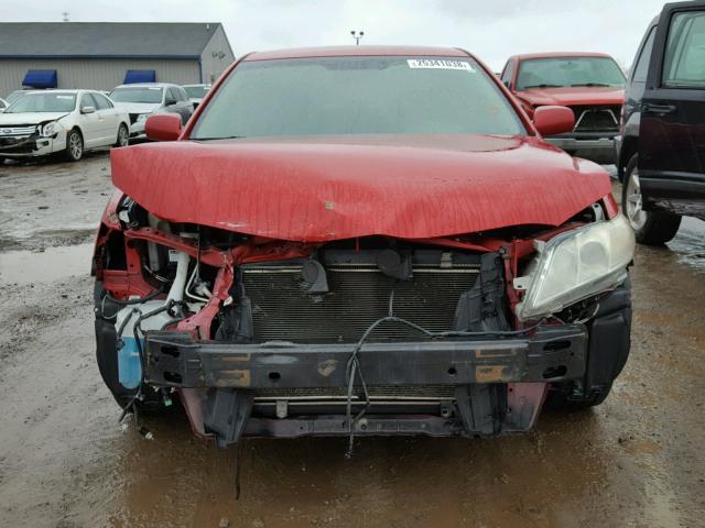 4T1BK46K97U041146 - 2007 TOYOTA CAMRY NEW RED photo 9