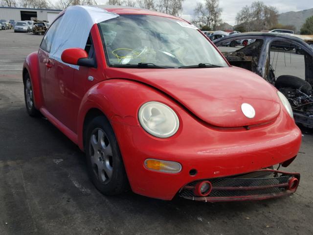 3VWCB21C32M432722 - 2002 VOLKSWAGEN NEW BEETLE RED photo 1