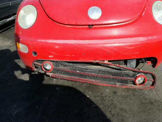 3VWCB21C32M432722 - 2002 VOLKSWAGEN NEW BEETLE 红色 照片 9