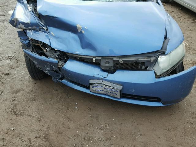 1HGFA16828L068158 - 2008 HONDA CIVIC EX Mavi foto 7