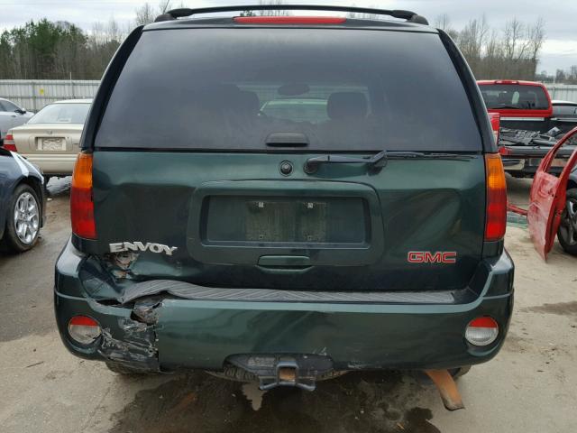 1GKDT13SX32136709 - 2003 GMC ENVOY GREEN photo 9