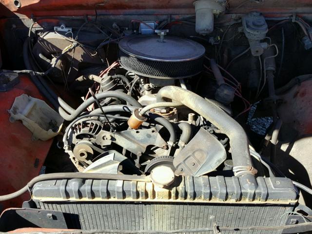 1B7FD14E3BS102944 - 1981 DODGE D-SERIES D ORANGE photo 7