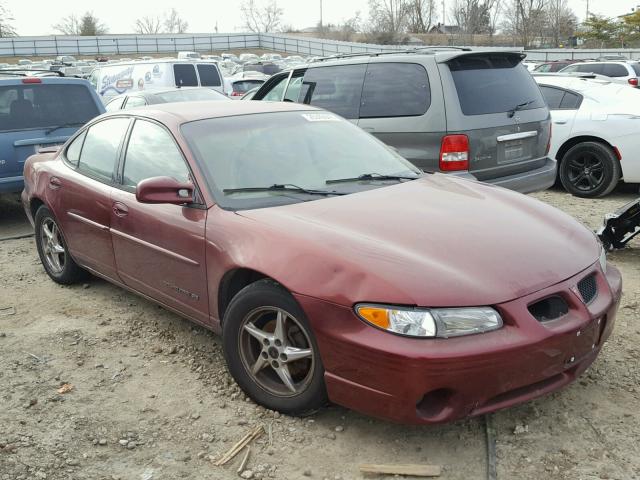 1G2WK52J12F277381 - 2002 PONTIAC GRAND PRIX RED photo 1