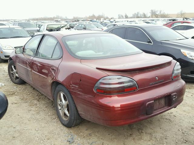 1G2WK52J12F277381 - 2002 PONTIAC GRAND PRIX RED photo 3