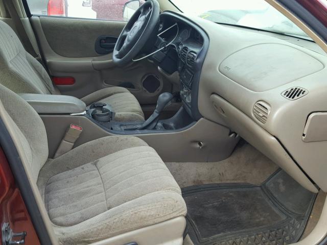 1G2WK52J12F277381 - 2002 PONTIAC GRAND PRIX RED photo 5