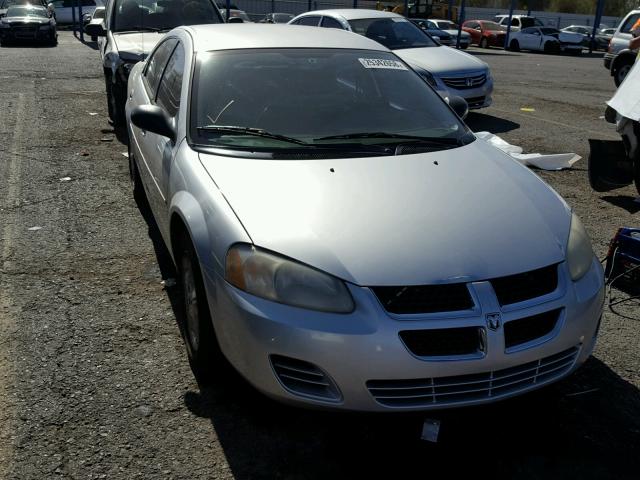 1B3EL46X16N195399 - 2006 DODGE STRATUS SX SILVER photo 1