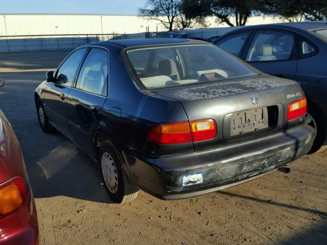 JHMEG8654PS002706 - 1993 HONDA CIVIC LX GREEN photo 3