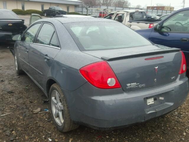 1G2ZG57N784173153 - 2008 PONTIAC G6 BASE CHARCOAL photo 3