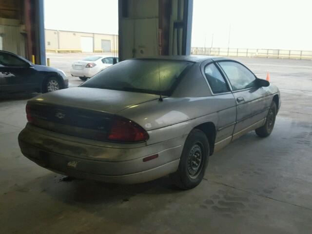 2G1WW12M1T9155187 - 1996 CHEVROLET MONTE CARL 灰色 照片 4