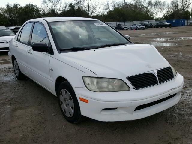 JA3AJ26E93U030822 - 2003 MITSUBISHI LANCER ES WHITE photo 1