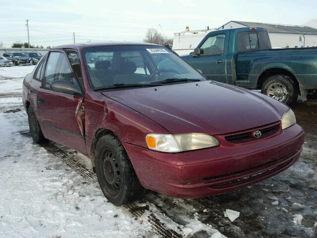 1NXBR12E6XZ154126 - 1999 TOYOTA COROLLA VE MAROON photo 1