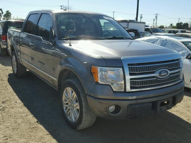 1FTFW1EV7AFD89267 - 2010 FORD F150 SUPER GRAY photo 1