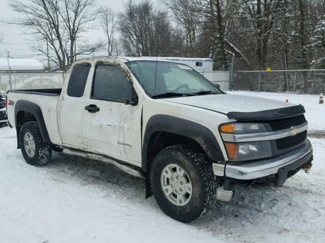 1GCDT196X58169490 - 2005 CHEVROLET COLORADO WHITE photo 1