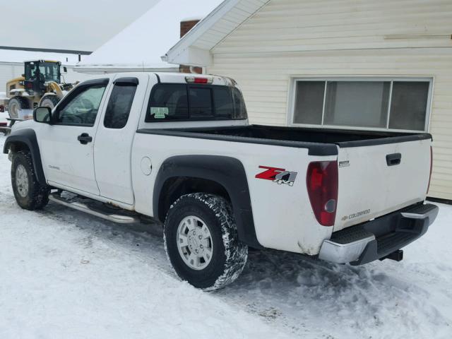 1GCDT196X58169490 - 2005 CHEVROLET COLORADO WHITE photo 3