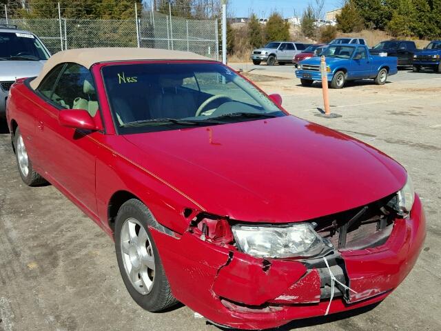 2T1FF28PX3C602615 - 2003 TOYOTA CAMRY SOLA RED photo 1