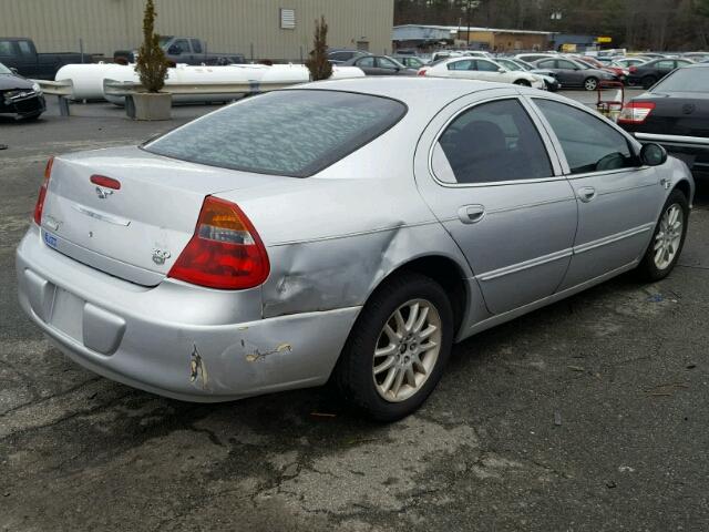 2C3HE66G44H675903 - 2004 CHRYSLER 300M GRAY photo 4