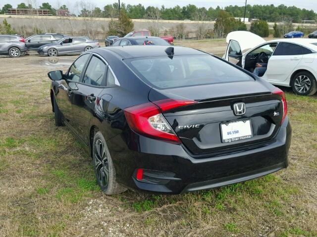 19XFC1F35HE028968 - 2017 HONDA CIVIC EX BLACK photo 3