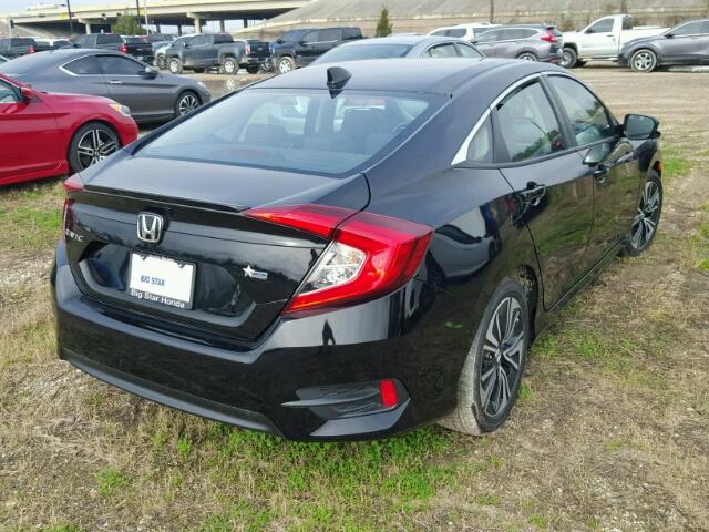 19XFC1F35HE028968 - 2017 HONDA CIVIC EX BLACK photo 4