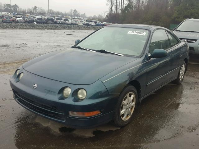 JH4DC4459VS009621 - 1997 ACURA INTEGRA LS GREEN photo 2