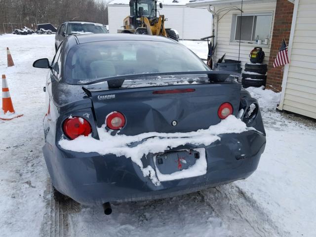 1G1AK15F367688733 - 2006 CHEVROLET COBALT LS BLUE photo 9