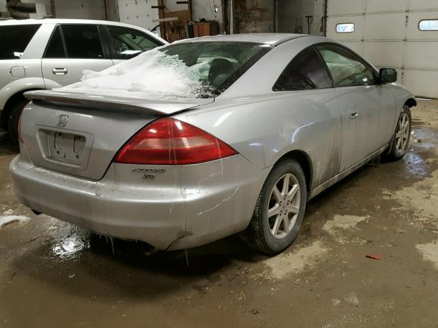 1HGCM82653A004319 - 2003 HONDA ACCORD EX SILVER photo 4