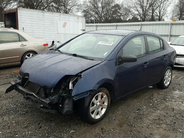 3N1AB61E27L607092 - 2007 NISSAN SENTRA 2.0 BLUE photo 2