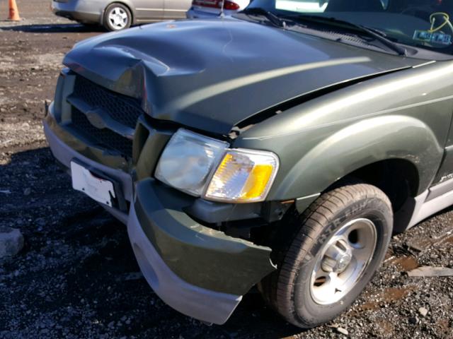 1FMYU70E72UB90463 - 2002 FORD EXPLORER S GREEN photo 9