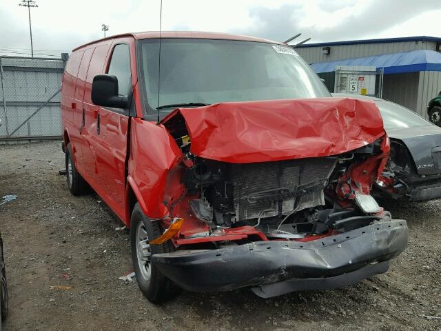 1GCZGGFF6G1197171 - 2016 CHEVROLET EXPRESS G3 RED photo 1