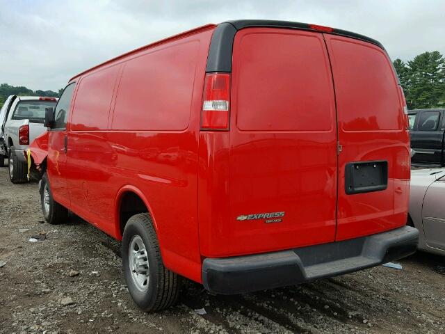 1GCZGGFF6G1197171 - 2016 CHEVROLET EXPRESS G3 RED photo 3