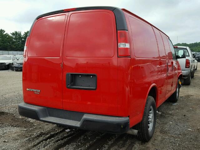 1GCZGGFF6G1197171 - 2016 CHEVROLET EXPRESS G3 RED photo 4