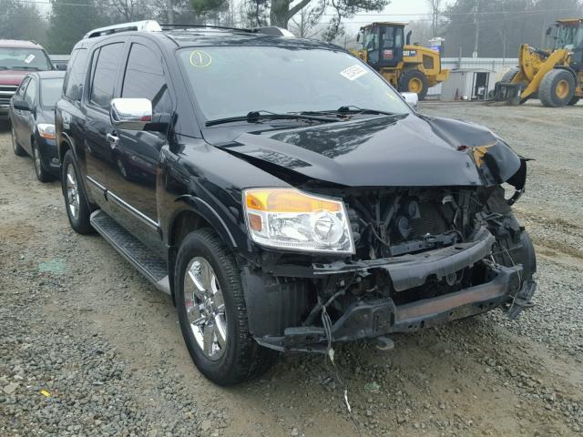 5N1BA0NF1AN619886 - 2010 NISSAN ARMADA PLA BLACK photo 1