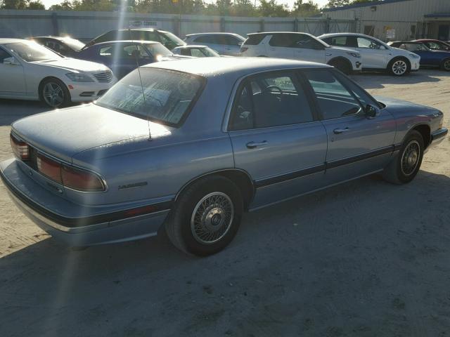 1G4HR53L0NH559998 - 1992 BUICK LESABRE LI BLUE photo 4