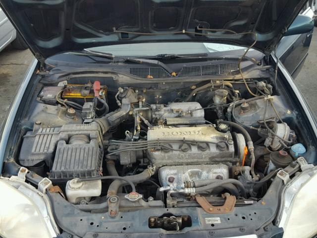 1HGEJ8643VL012968 - 1997 HONDA CIVIC EX მწვანე ფოტო 7
