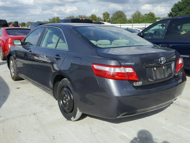 4T1BE46K69U884697 - 2009 TOYOTA CAMRY BASE GRAY photo 3