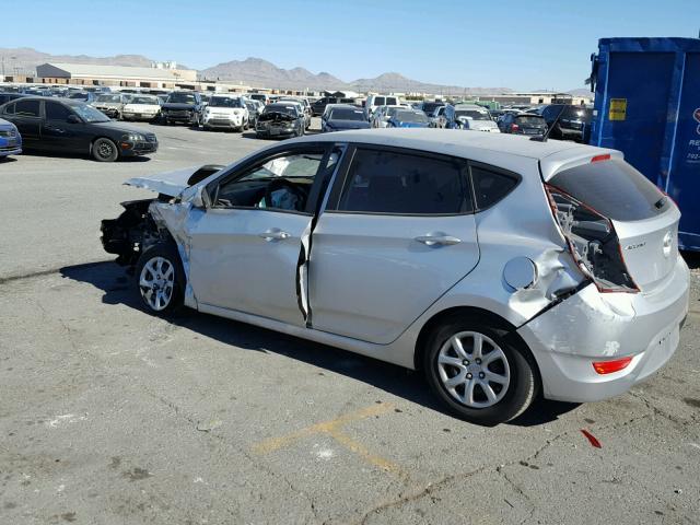 KMHCT5AE1CU052175 - 2012 HYUNDAI ACCENT GLS SILVER photo 10