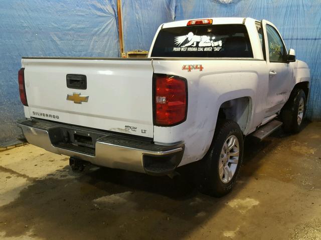 1GCNKREC2GZ104325 - 2016 CHEVROLET SILVERADO WHITE photo 4