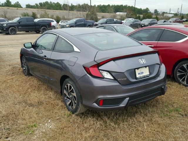 2HGFC4B06HH305498 - 2017 HONDA CIVIC LX GRAY photo 3