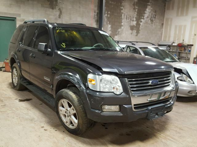 1FMEU73EX7UB20896 - 2007 FORD EXPLORER X CHARCOAL photo 1