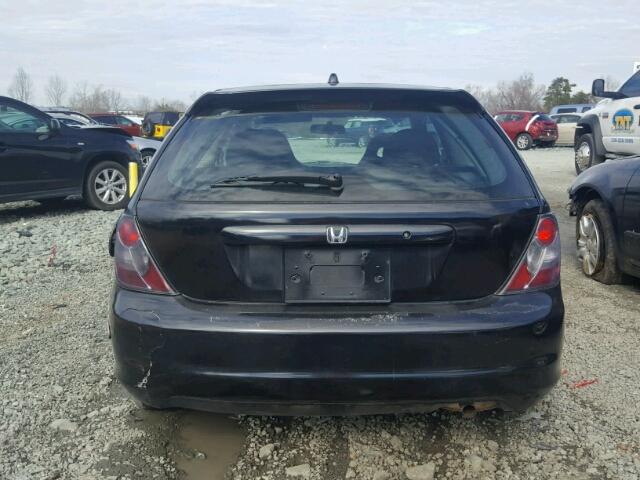 SHHEP33513U404004 - 2003 HONDA CIVIC SI BLACK photo 10