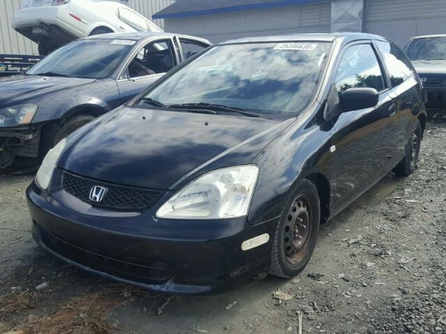 SHHEP33513U404004 - 2003 HONDA CIVIC SI BLACK photo 2