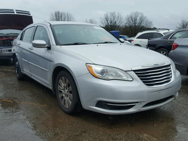 1C3CCBAB3CN228943 - 2012 CHRYSLER 200 LX SILVER photo 1