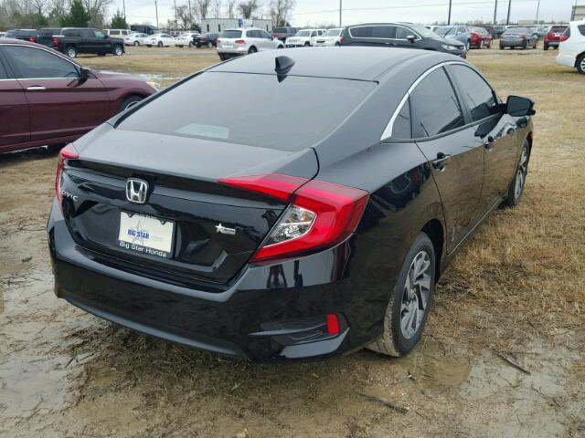 19XFC2F75HE058478 - 2017 HONDA CIVIC EX BLACK photo 4