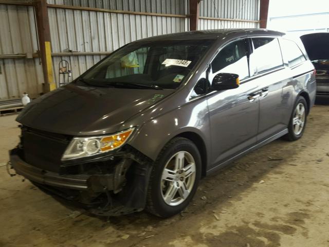 5FNRL5H93BB087167 - 2011 HONDA ODYSSEY TO GRAY photo 2