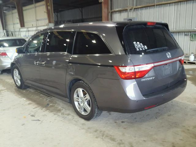 5FNRL5H93BB087167 - 2011 HONDA ODYSSEY TO GRAY photo 3