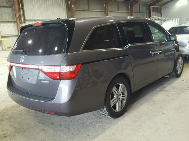 5FNRL5H93BB087167 - 2011 HONDA ODYSSEY TO GRAY photo 4