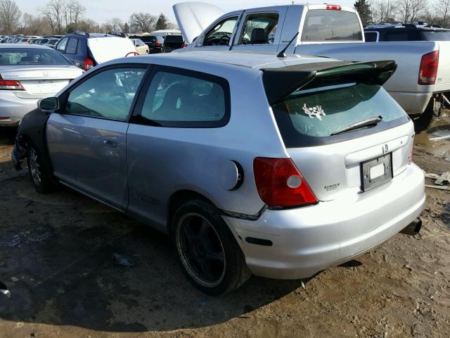 SHHEP33523U401693 - 2003 HONDA CIVIC SI SILVER photo 3