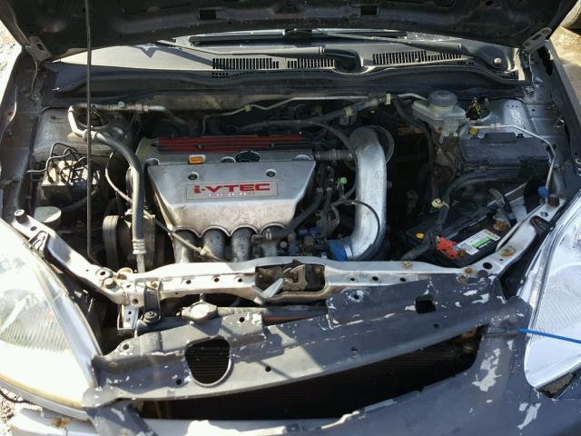 SHHEP33523U401693 - 2003 HONDA CIVIC SI SILVER photo 7