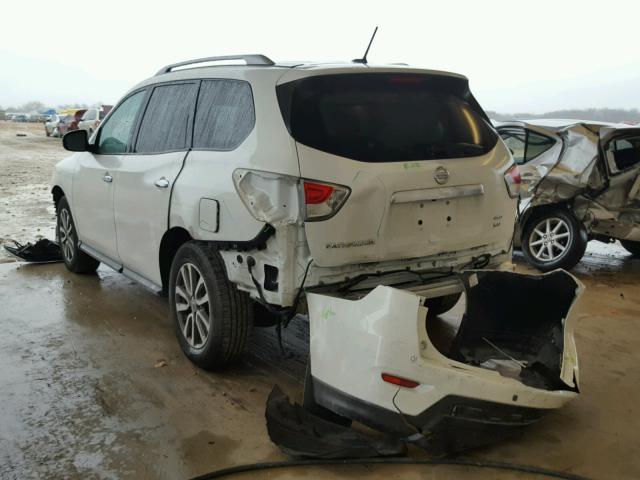 5N1AR2MM0EC705420 - 2014 NISSAN PATHFINDER WHITE photo 3