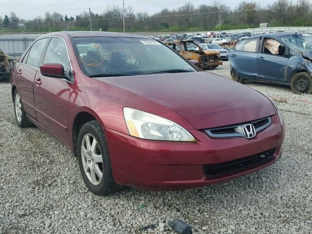 1HGCM66585A010527 - 2005 HONDA ACCORD EX MAROON photo 1